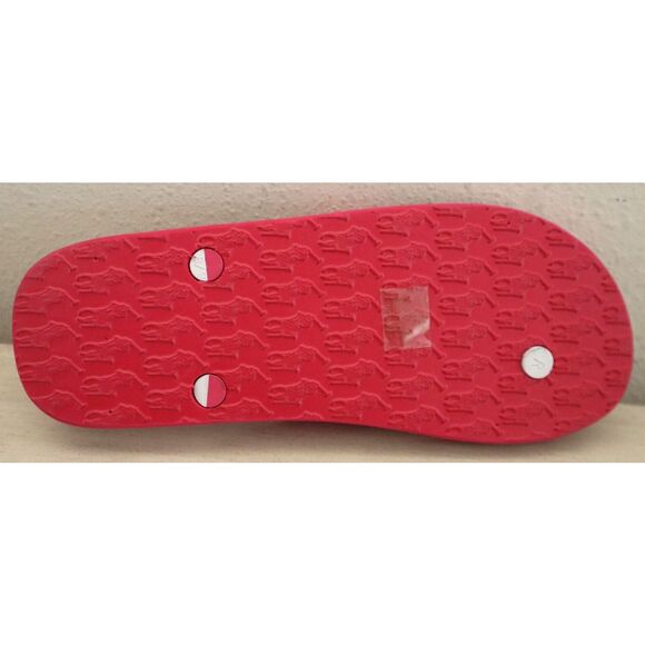 Polo Ralph Lauren Women’s Sz 9B Pink Whittlebury Flip Flops - Picture 6 of 10